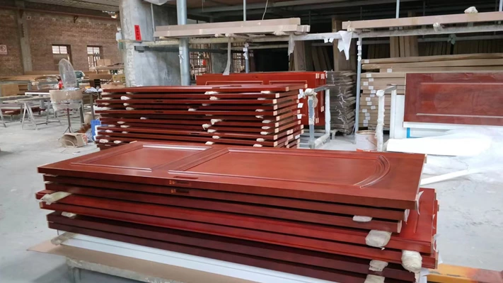Interior and exterior door production for Hawaii villa project