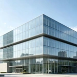 Hidden Frame Curtain Wall