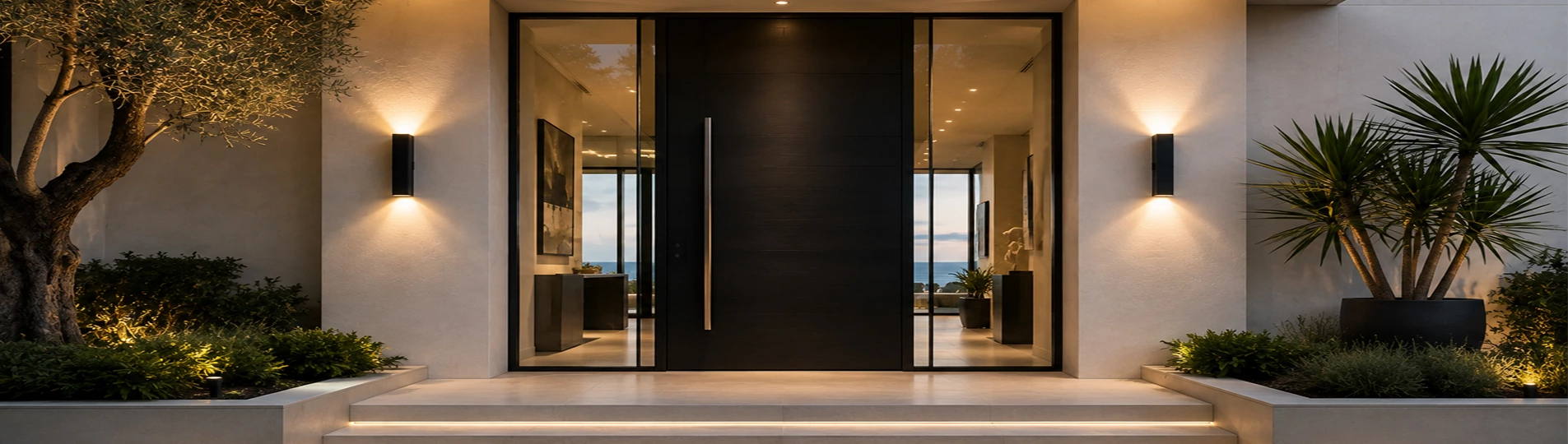 Natural materials and finishes for a coordinated home